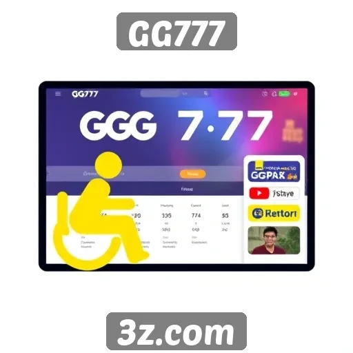 Análise de acessibilidade do site GG777