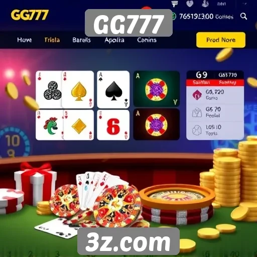 Mudanças na interface do GG777 melhoram a experiência do usuário